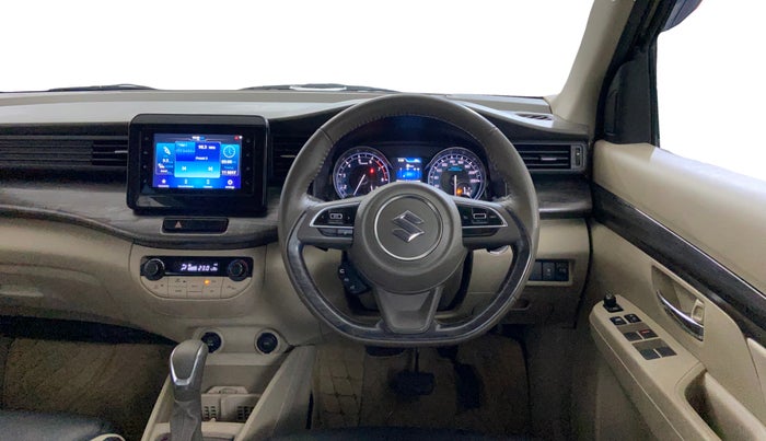 2022 Maruti Ertiga ZXI+ AT SHVS, Petrol, Automatic, 15,004 km, Steering Wheel Close Up