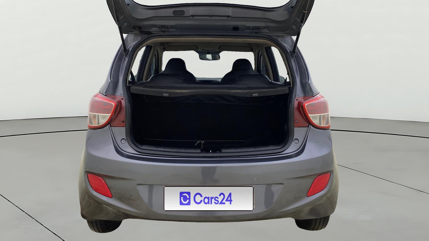 2015 Hyundai Grand i10 SPORTZ 1.2 KAPPA VTVT, Petrol, Manual, 98,620 km, Boot Open Zoomed View