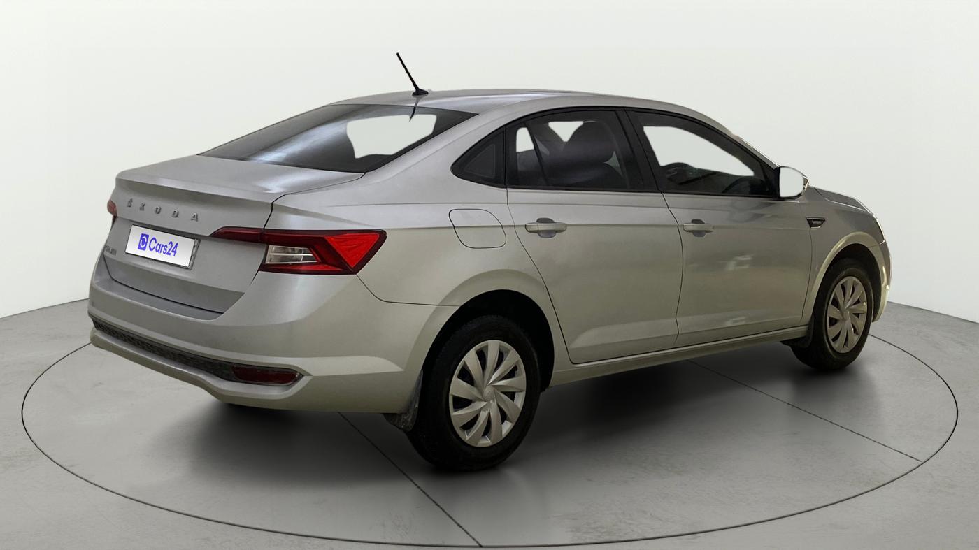 2022 Skoda SLAVIA ACTIVE 1.0L TSI MT, Petrol, Manual, 84,414 km, Right Back Diagonal