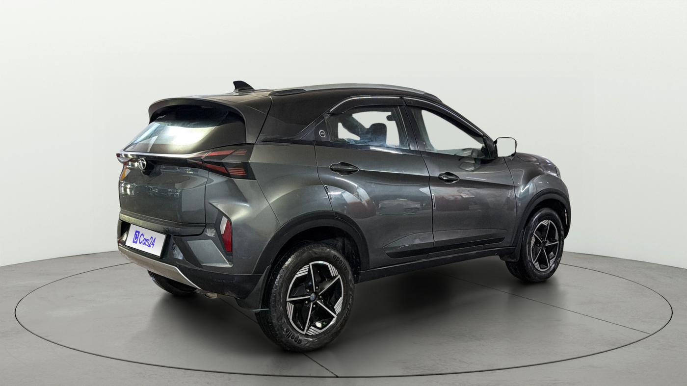 2023 Tata NEXON FEARLESS + SUNROOF DCA DUAL TONE 1.2 PETROL, Petrol, Automatic, 62,802 km, Right Back Diagonal