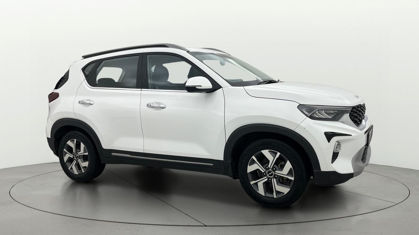 2022 KIA SONET HTX 1.5, Diesel, Manual, 50,229 km, Right Front Diagonal