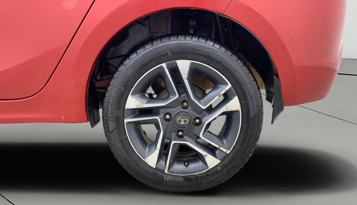 2017 Tata TIGOR XZ PETROL, Petrol, Manual, 45,808 km, Left Rear Wheel