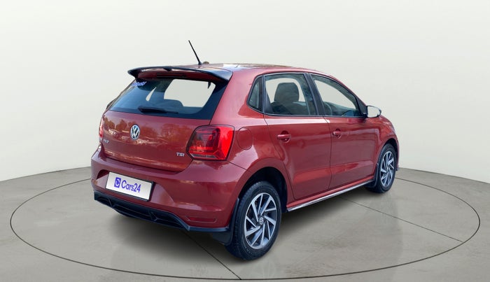 2021 Volkswagen Polo COMFORTLINE 1.0L TSI AT, Petrol, Automatic, 60,979 km, Right Back Diagonal