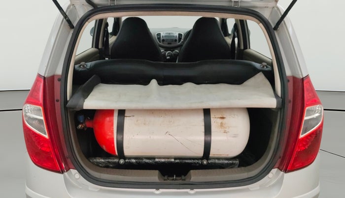 2014 Hyundai i10 SPORTZ 1.1, CNG, Manual, 72,480 km, Boot Open Zoomed View