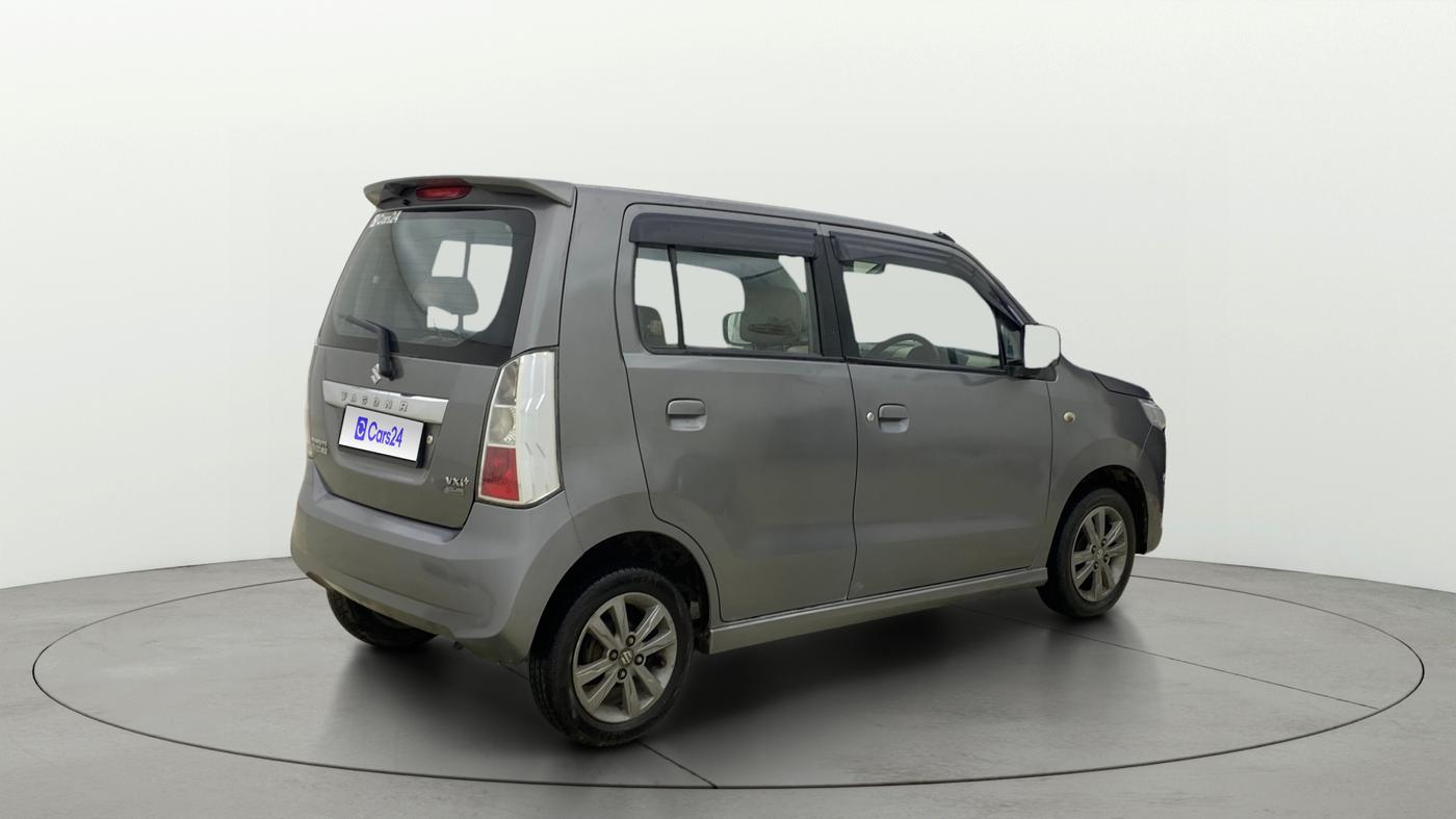 2017 Maruti Wagon R 1.0 VXI+ AMT, Petrol, Automatic, 23,569 km, Right Back Diagonal