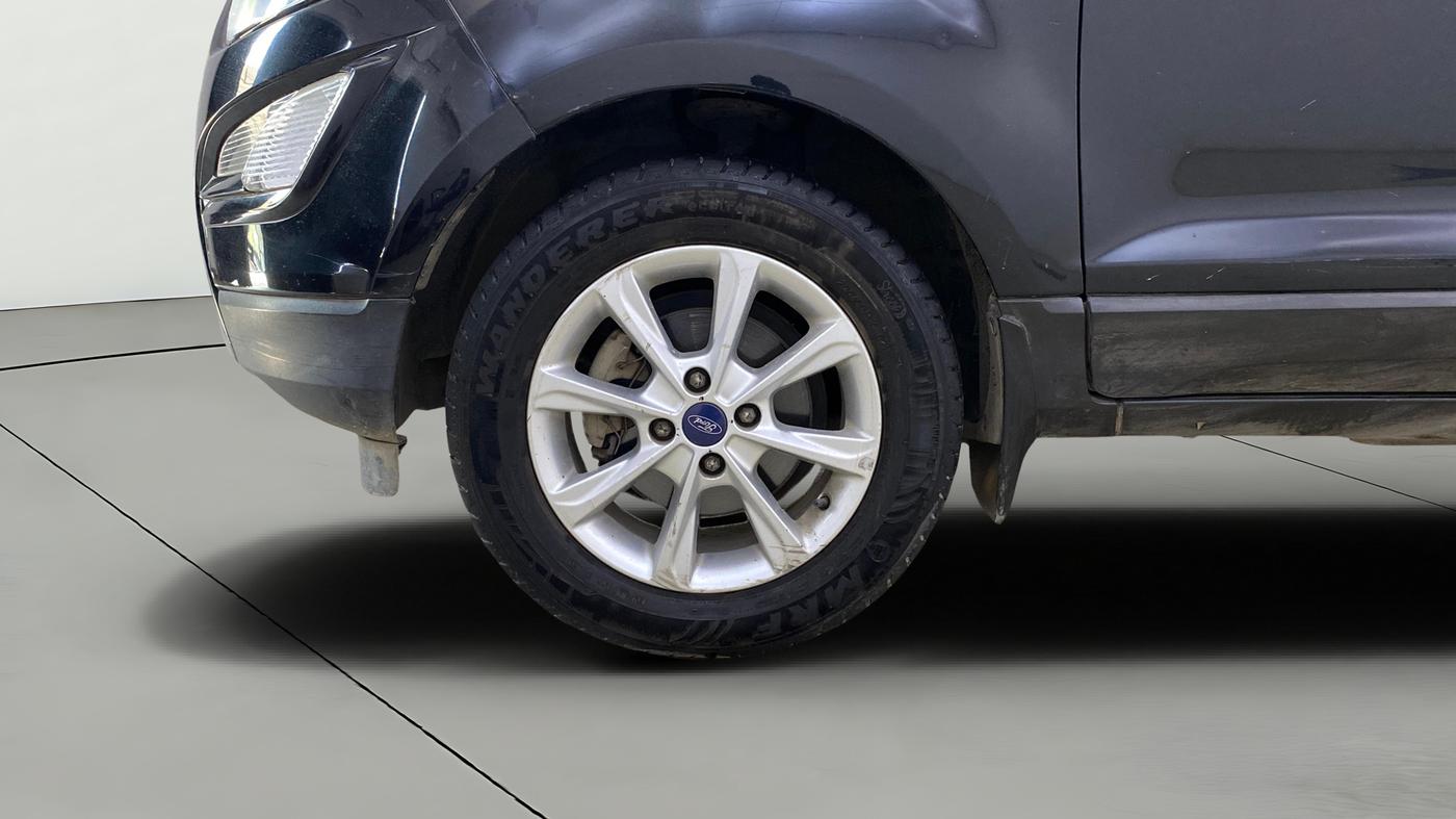 2017 Ford Ecosport TITANIUM 1.5L DIESEL, Diesel, Manual, 1,00,638 km, Left Front Wheel