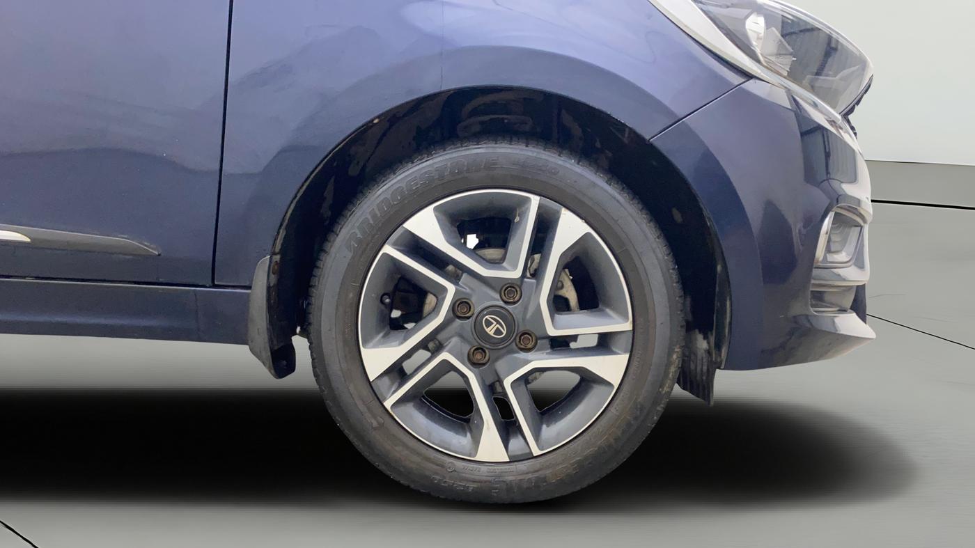 2021 Tata TIGOR XZA PLUS PETROL, Petrol, Automatic, 22,399 km, Right Front Wheel
