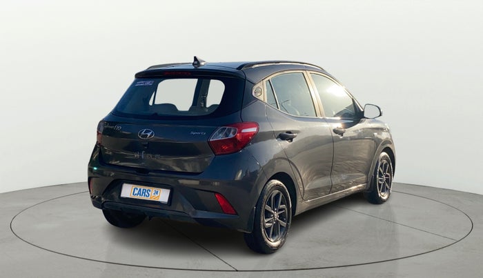 2020 Hyundai GRAND I10 NIOS SPORTZ AMT 1.2 KAPPA VTVT, CNG, Automatic, 85,637 km, Right Back Diagonal