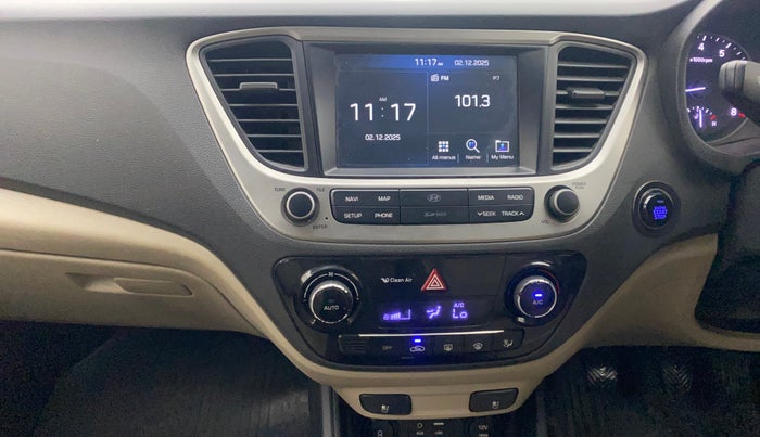 2017 Hyundai Verna 1.6 VTVT SX O, Petrol, Manual, 74,309 km, Air Conditioner