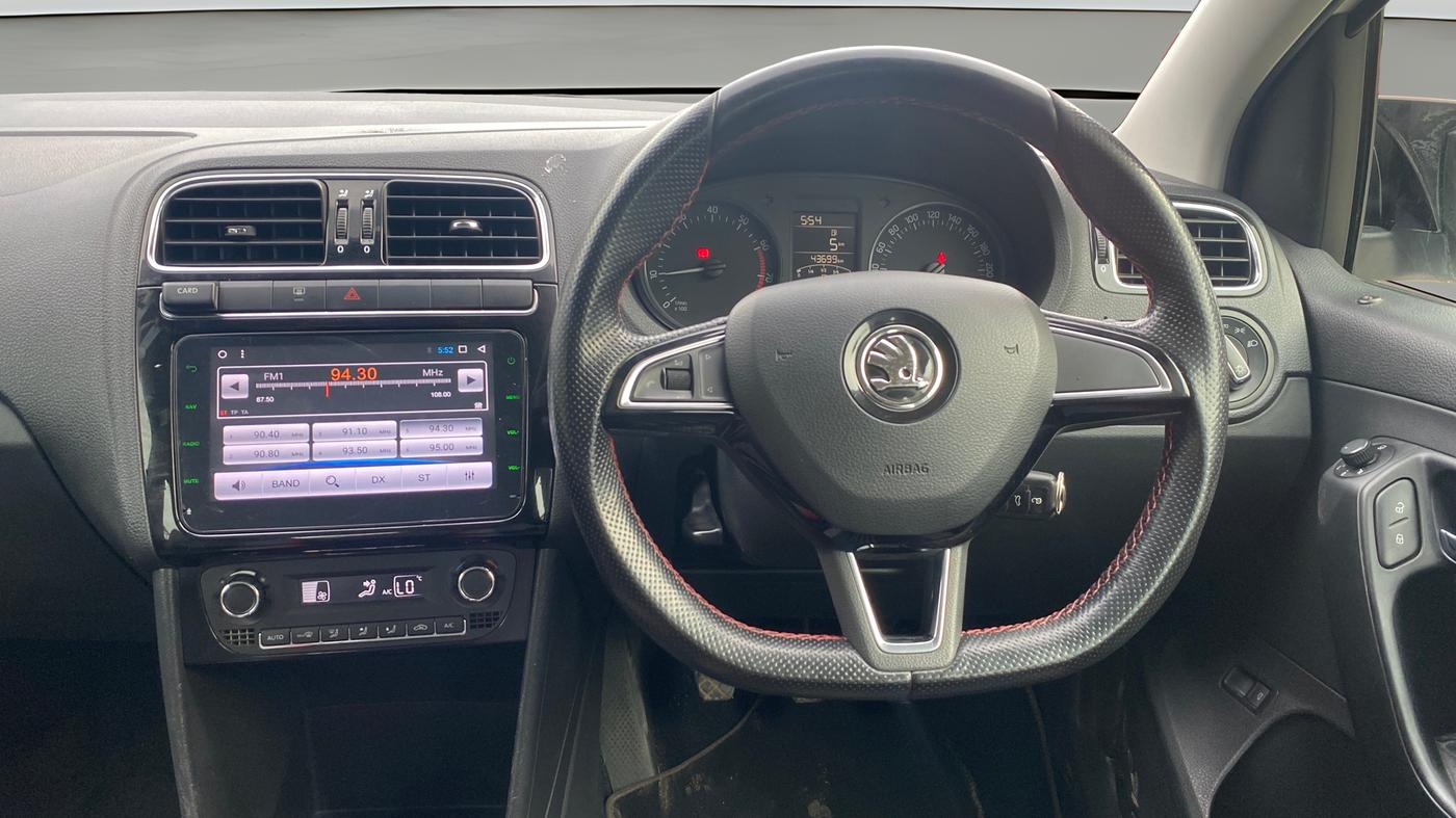 2020 Skoda Rapid STYLE TSI, Petrol, Manual, 43,697 km, Steering Wheel Close Up