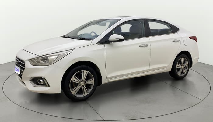2019 Hyundai Verna 1.6 VTVT SX + AT, Petrol, Automatic, 83,868 km, Left Front Diagonal