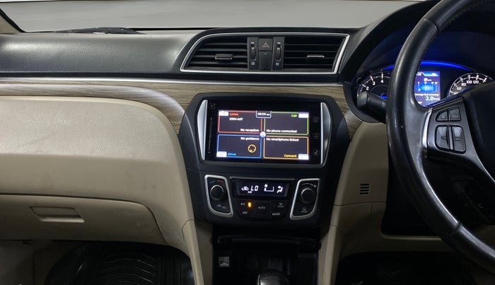 2019 Maruti Ciaz ALPHA  AT 1.5 SHVS PETROL, Petrol, Automatic, 66,179 km, Air Conditioner