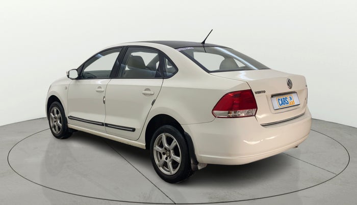 2014 Volkswagen Vento HIGHLINE PETROL AT, Petrol, Automatic, 31,816 km, Left Back Diagonal