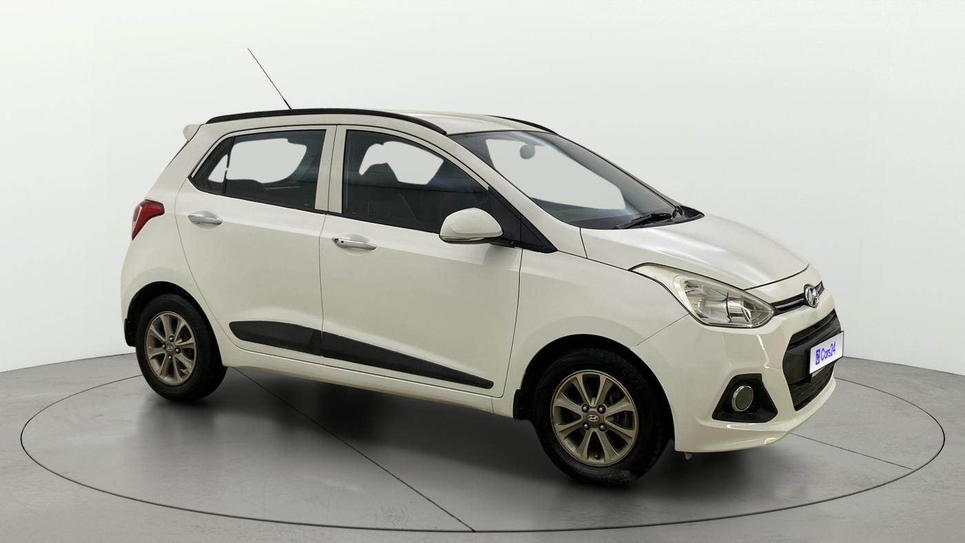 2015 Hyundai Grand i10 ASTA 1.2 KAPPA VTVT, Petrol, Manual, 70,438 km, Right Front Diagonal