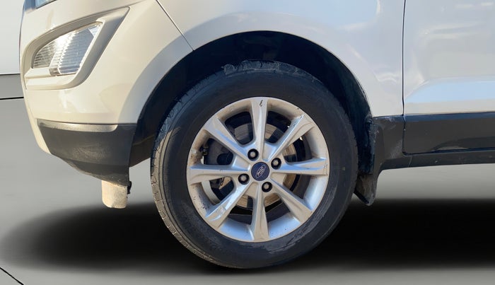 2018 Ford Ecosport TITANIUM 1.5L DIESEL, Diesel, Manual, 1,16,297 km, Left Front Wheel