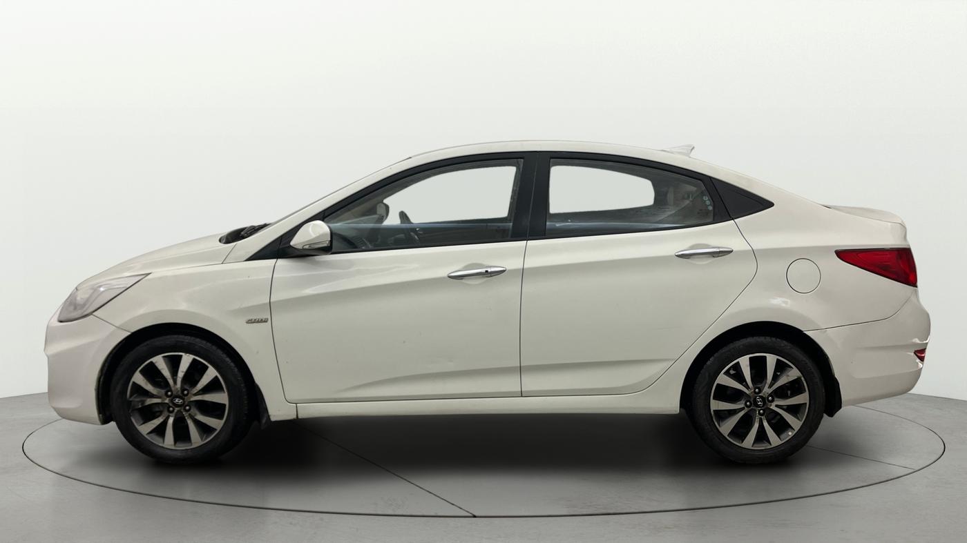 2013 Hyundai Verna FLUIDIC 1.6 CRDI SX OPT AT, Diesel, Automatic, 1,16,380 km, Left Side