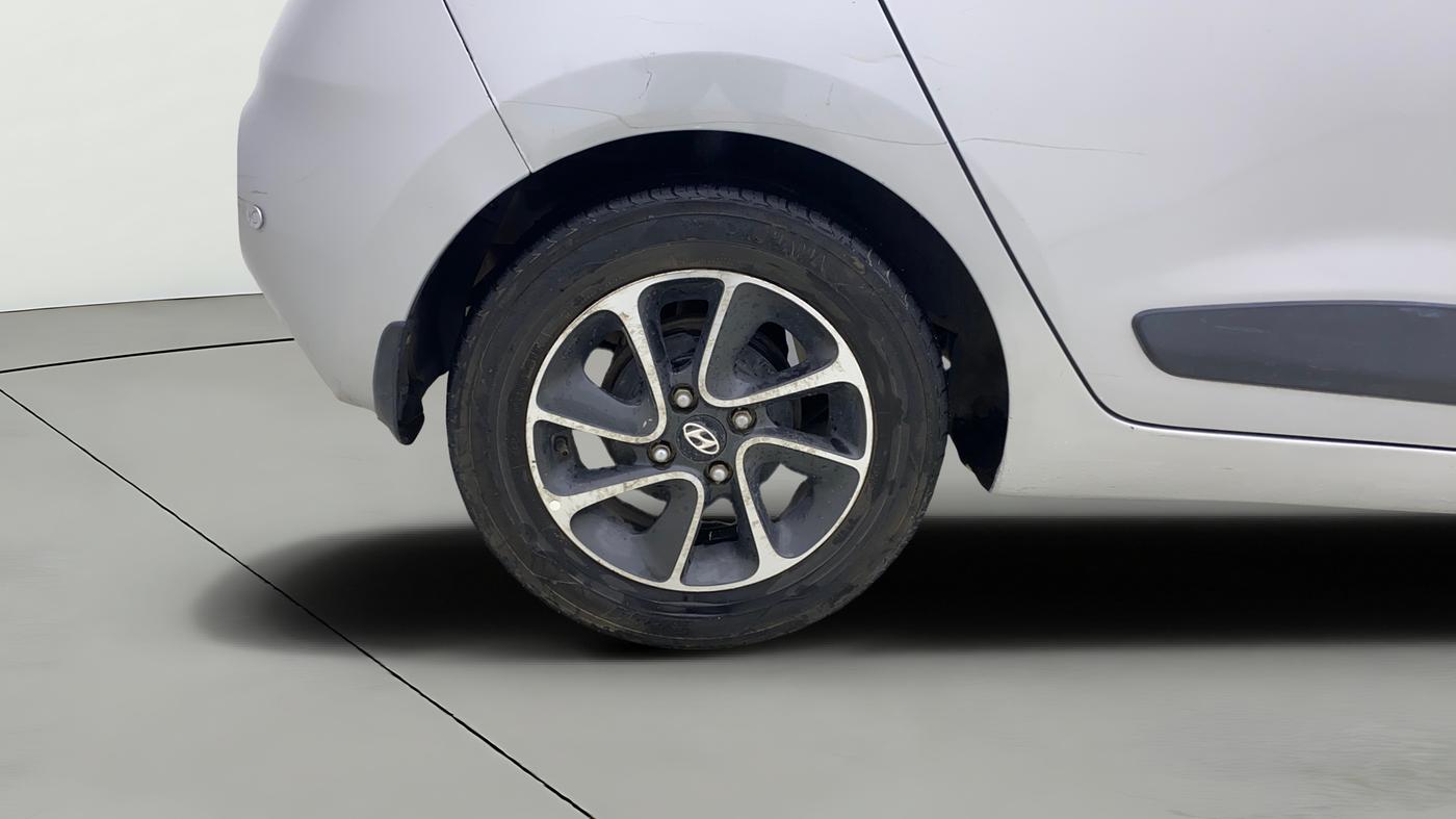 2018 Hyundai Grand i10 SPORTZ AT 1.2 KAPPA VTVT, CNG, Automatic, 87,368 km, Right Rear Wheel