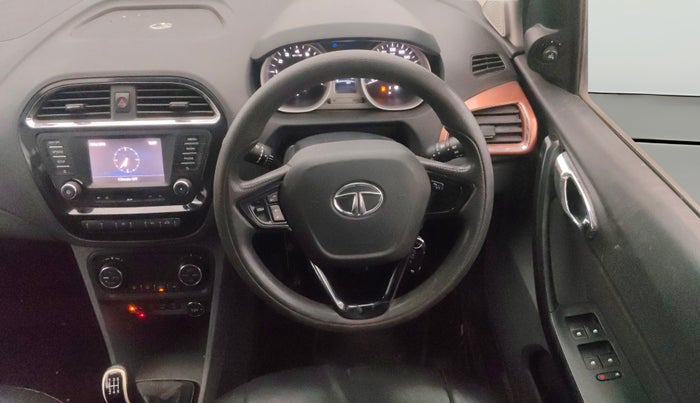2017 Tata TIGOR XZ (O) PETROL, CNG, Manual, 1,13,119 km, Steering Wheel Close Up