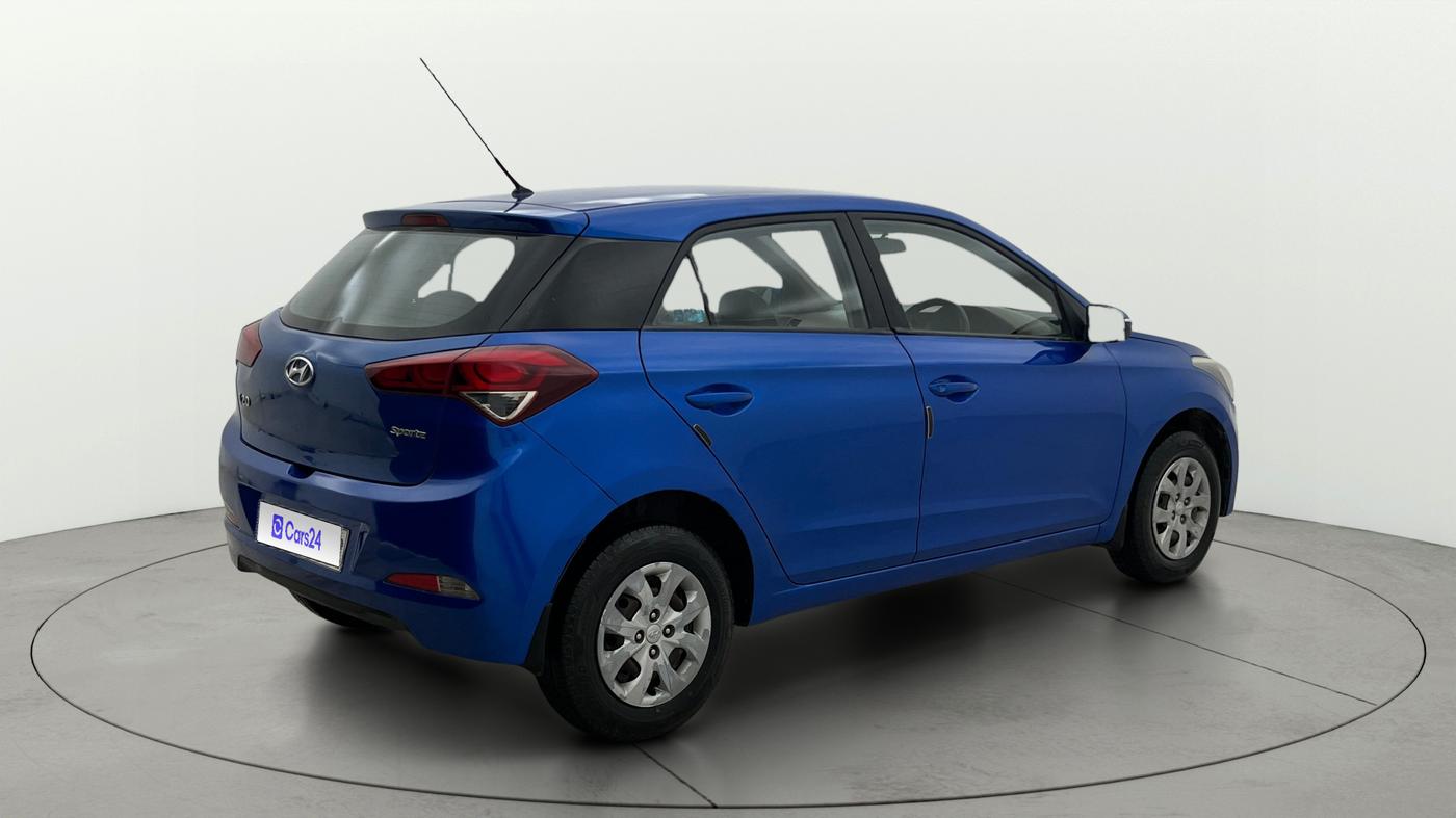 2017 Hyundai Elite i20 SPORTZ 1.2, Petrol, Manual, 77,161 km, Right Back Diagonal