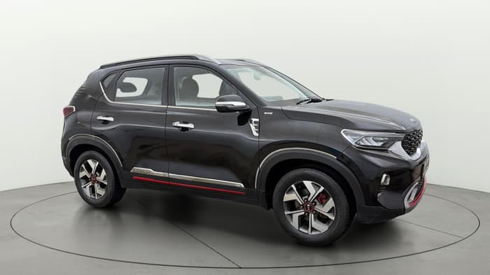 2020 KIA SONET GTX PLUS 1.0 IMT, Petrol, Manual, 1,20,032 km, Right Front Diagonal