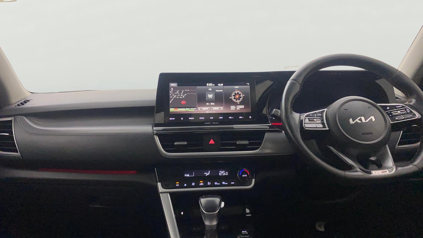2021 KIA SELTOS GTX PLUS AT 1.5 DIESEL, Diesel, Automatic, 1,23,234 km, Air Conditioner