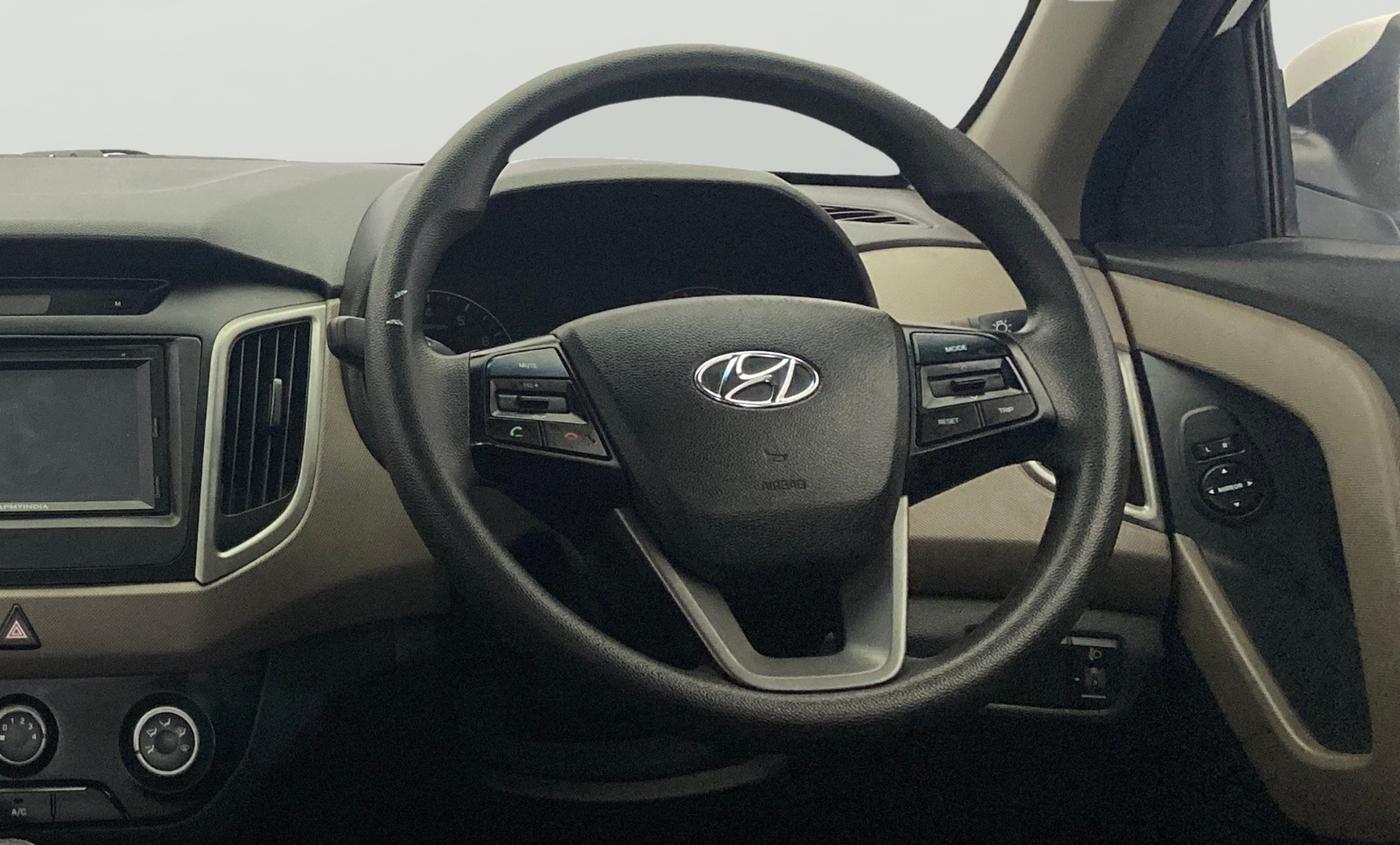 2016 Hyundai Creta E PLUS 1.6 PETROL, Petrol, Manual, 61,202 km, Steering Wheel Close Up