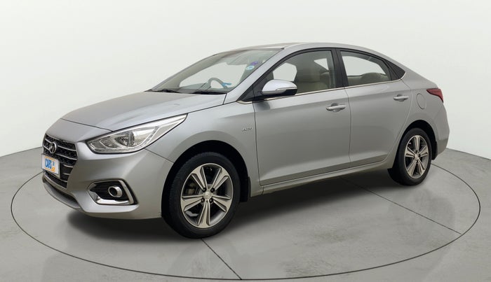 2018 Hyundai Verna 1.6 VTVT SX + AT, Petrol, Automatic, 53,311 km, Left Front Diagonal