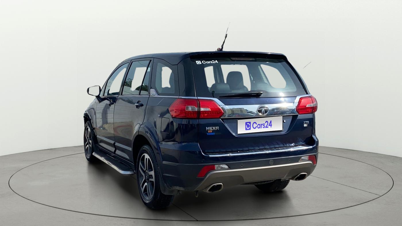 2018 Tata Hexa XTA 4X2 7 STR, Diesel, Automatic, 1,37,854 km, Left Back Diagonal
