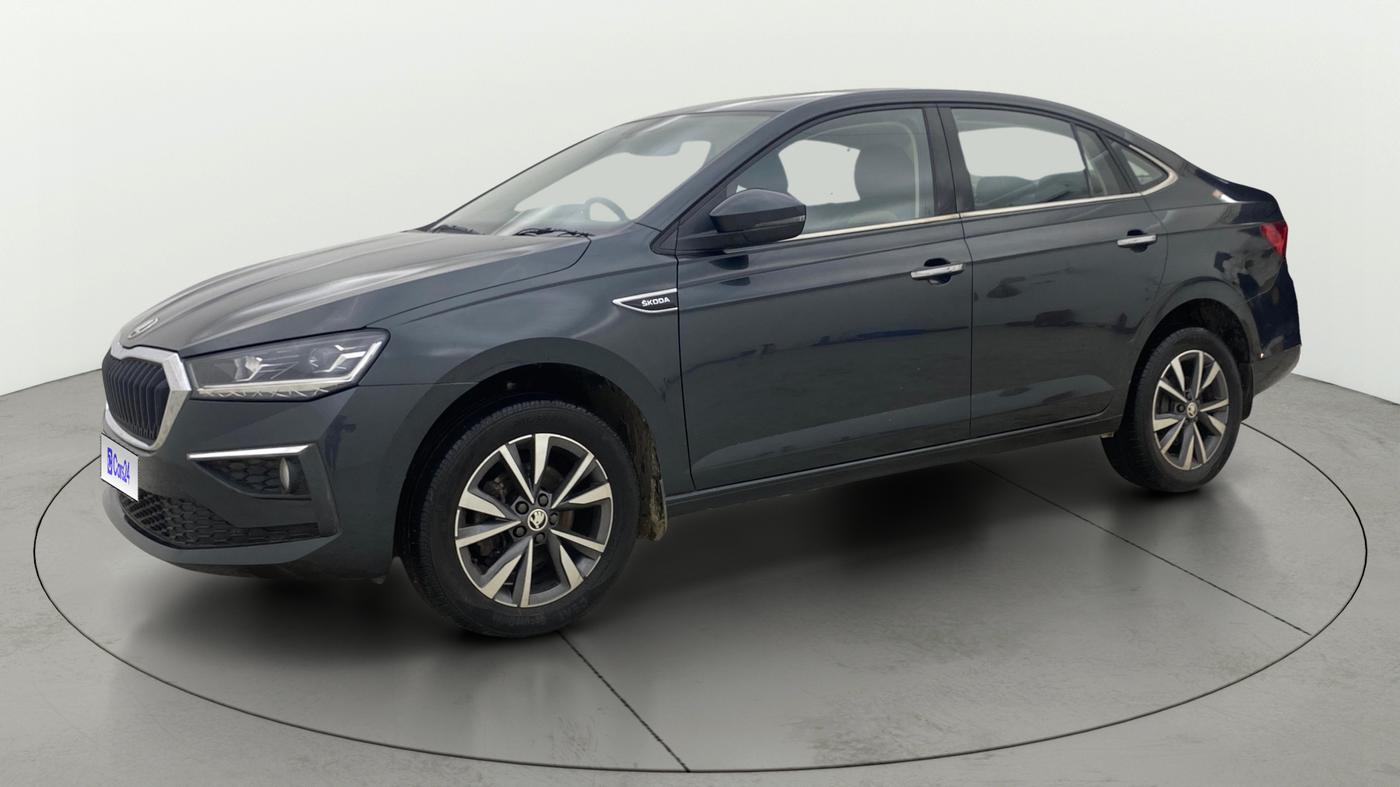 2023 Skoda SLAVIA STYLE 1.0L TSI MT, Petrol, Manual, 31,582 km, Left Front Diagonal