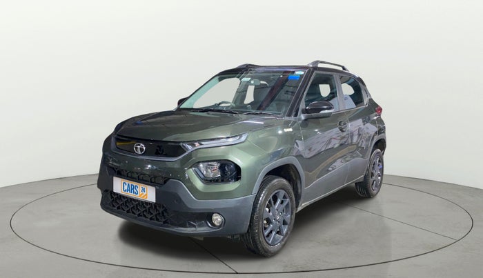 2022 Tata PUNCH ACCOMPLISHED MT CAMO EDITION, Petrol, Manual, 5,550 km, Left Front Diagonal