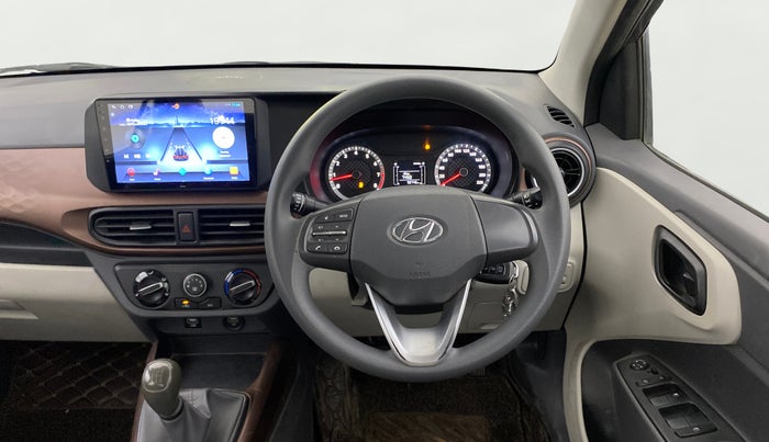 2021 Hyundai AURA S 1.2 CNG, CNG, Manual, 90,738 km, Steering Wheel Close Up