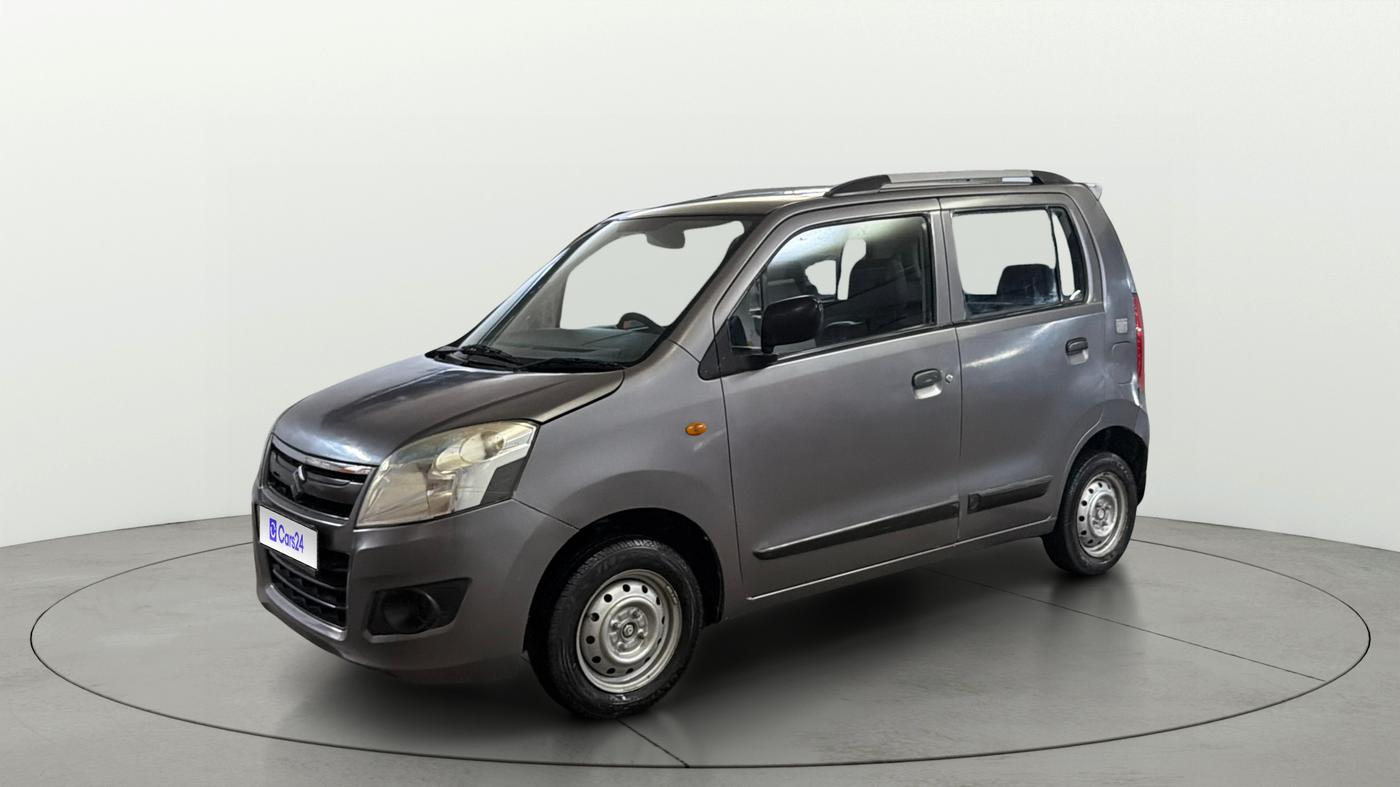 2018 Maruti Wagon R 1.0 LXI CNG, CNG, Manual, 59,402 km, Left Front Diagonal