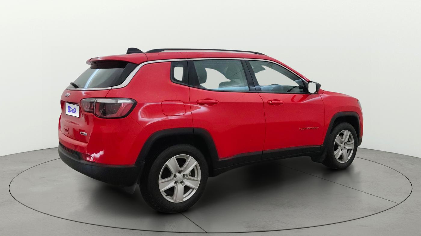 2021 Jeep Compass LONGITUDE (O) 2.0 DIESEL, Diesel, Manual, 36,443 km, Right Back Diagonal