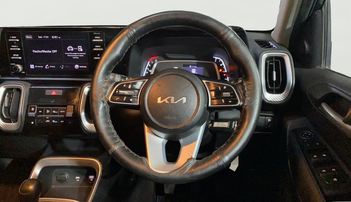 2021 KIA SONET HTK PLUS 1.2, Petrol, Manual, 24,583 km, Steering Wheel Close Up