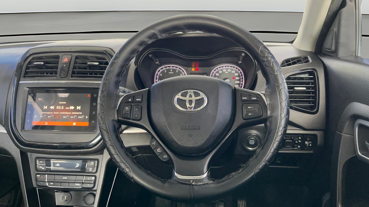 2021 Toyota URBAN CRUISER HIGH GRADE MT, Petrol, Manual, 44,607 km, Steering Wheel Close Up