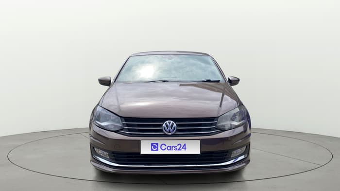 2018 Volkswagen Vento COMFORTLINE 1.2 TSI AT, CNG, Automatic, 1,00,470 km, Front