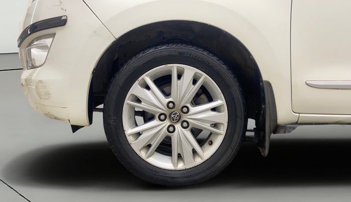 2016 Toyota Innova Crysta 2.7 ZX AT 7 STR, Petrol, Automatic, 51,020 km, Left Front Wheel