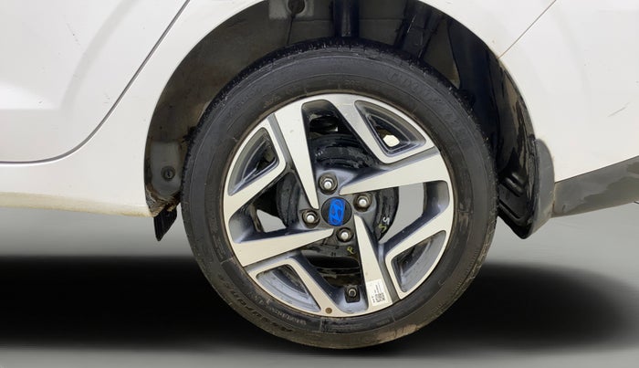 2024 Hyundai AURA SX 1.2 (O), Petrol, Manual, 9,239 km, Left Rear Wheel