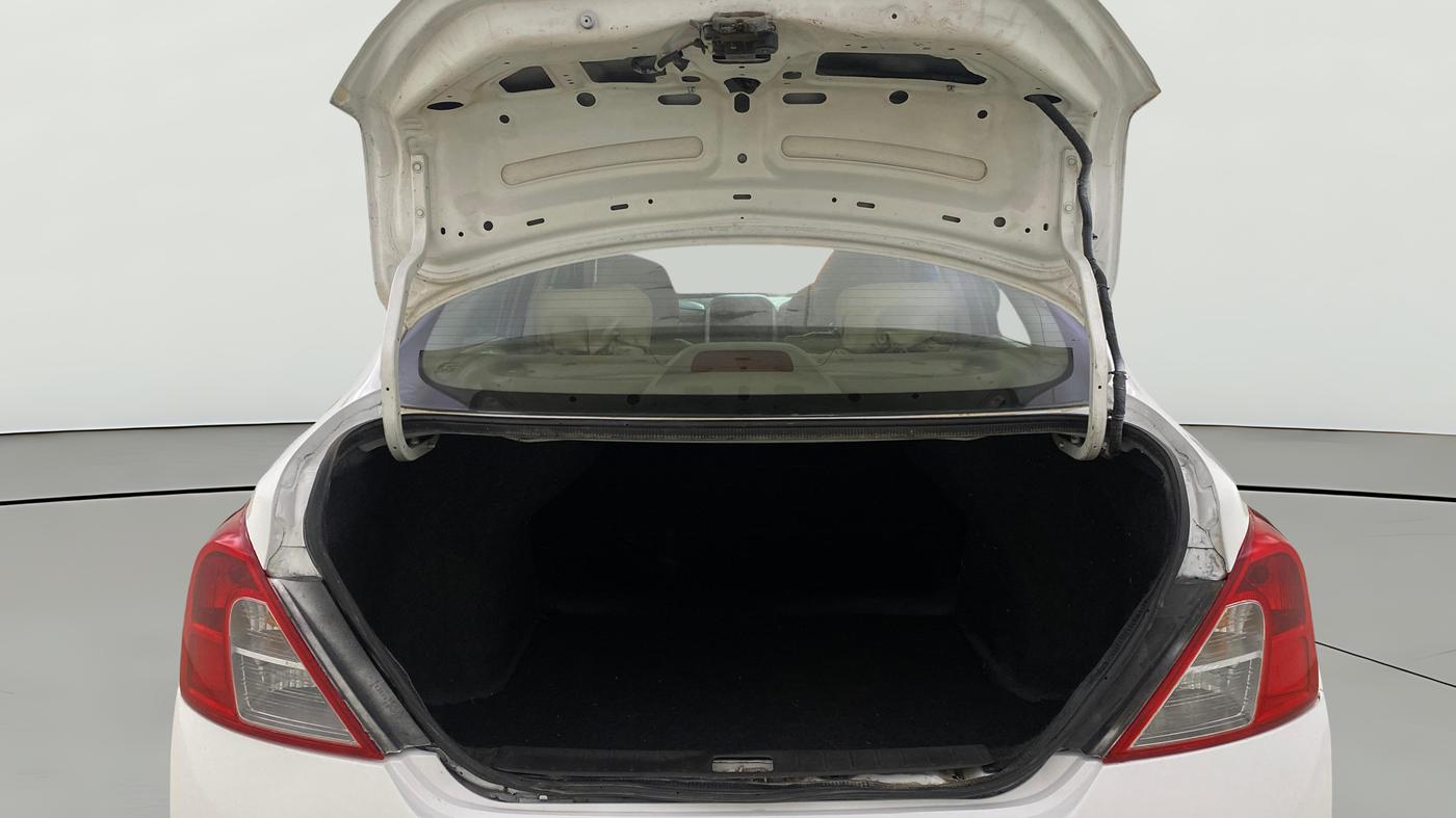 2014 Nissan Sunny XL, Petrol, Manual, 70,381 km, Boot Open Zoomed View
