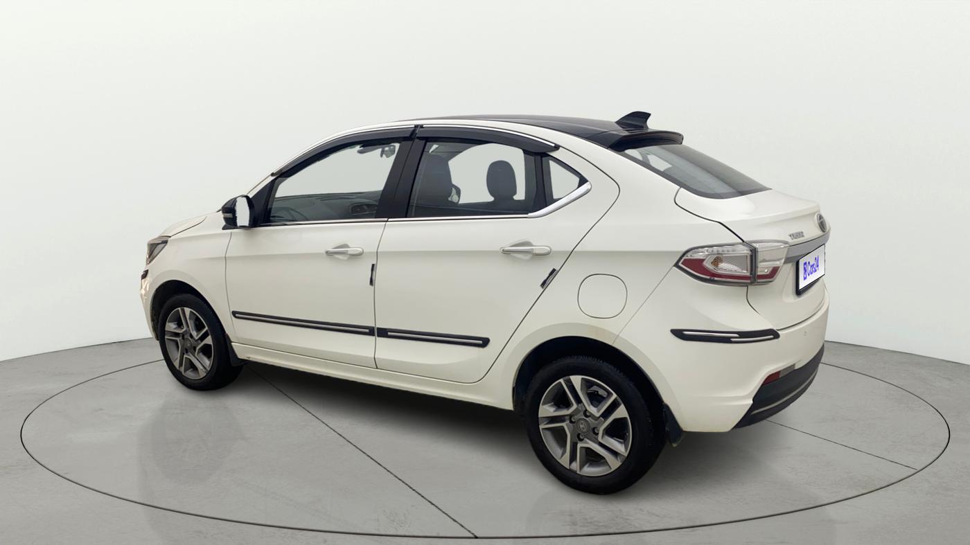 2024 Tata TIGOR XZ PLUS PETROL, Petrol, Manual, 5,590 km, Left Back Diagonal