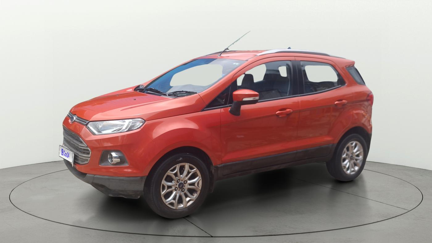 2015 Ford Ecosport TITANIUM 1.5L PETROL AT, Petrol, Automatic, 91,217 km, Left Front Diagonal