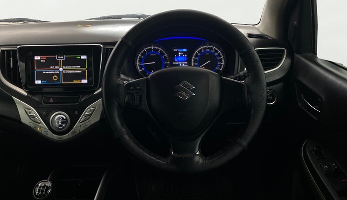 2018 Maruti Baleno ALPHA PETROL 1.2, Petrol, Manual, 48,028 km, Steering Wheel Close Up