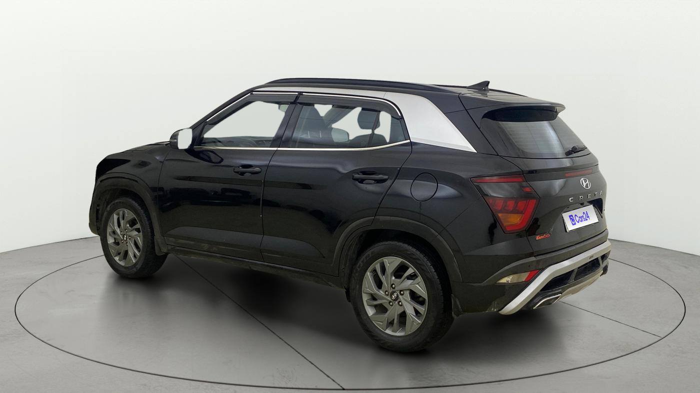 2021 Hyundai Creta SX (O) 1.4 TURBO DCT, Petrol, Automatic, 88,756 km, Left Back Diagonal