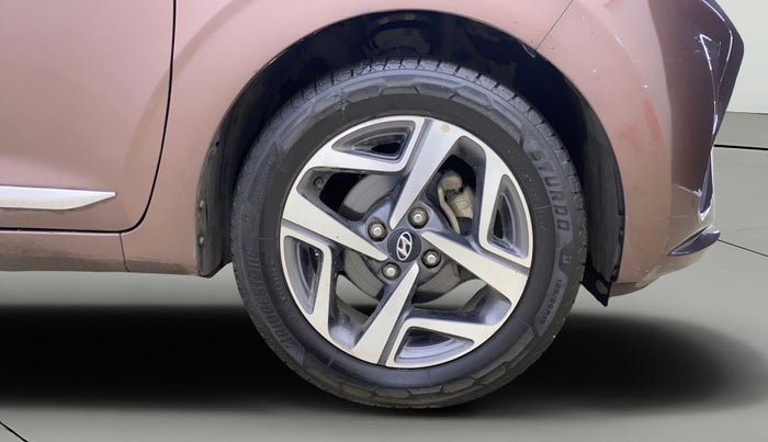 2021 Hyundai AURA SX PLUS 1.2 AMT, Petrol, Automatic, 89,864 km, Right Front Wheel