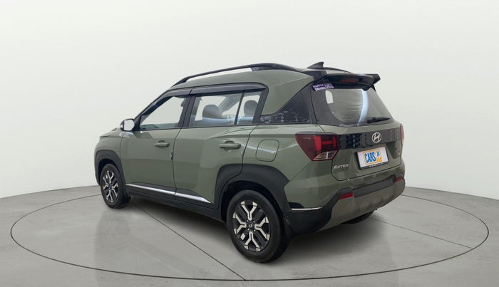 2023 Hyundai EXTER SX(O) CONNECT 1.2 AMT, Petrol, Automatic, 7,638 km, Left Back Diagonal