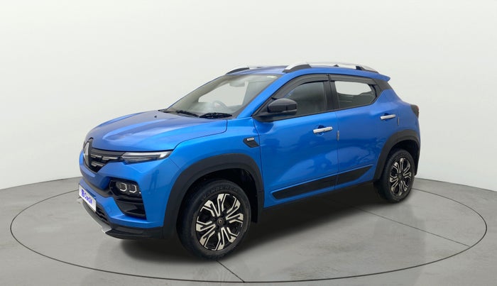 2021 Renault Kiger RXZ AMT, Petrol, Automatic, 42,389 km, Left Front Diagonal