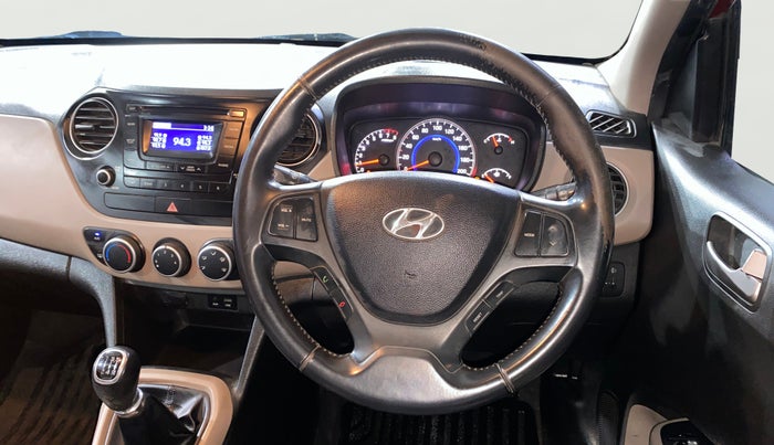 2014 Hyundai Grand i10 ASTA 1.2 KAPPA VTVT, Petrol, Manual, 61,531 km, Steering Wheel Close Up