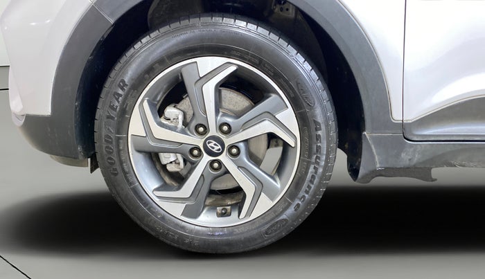 2018 Hyundai Creta SX AT 1.6 PETROL, Petrol, Automatic, 52,652 km, Left Front Wheel