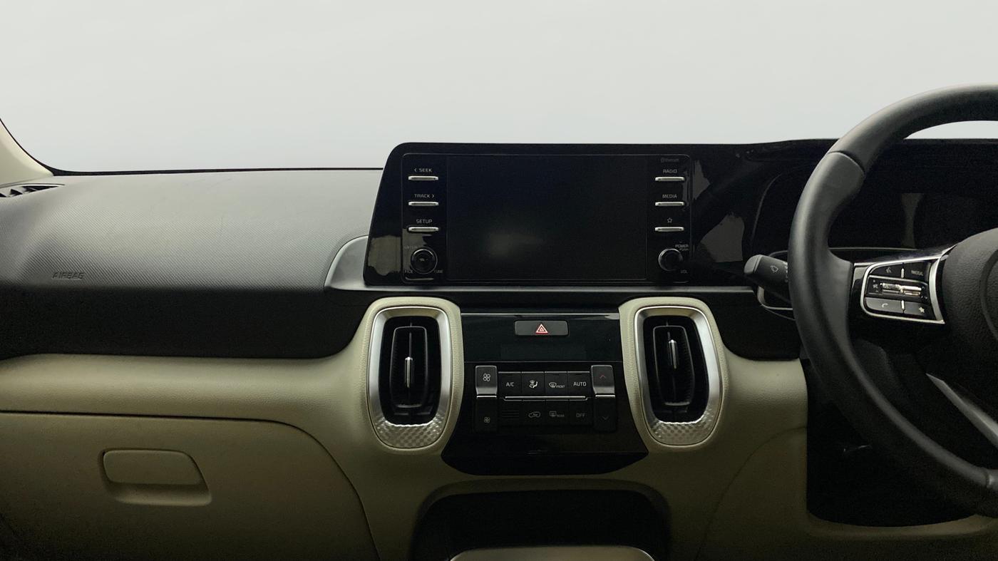 2021 KIA SONET HTX 1.0 IMT, Petrol, Manual, 27,179 km, Air Conditioner