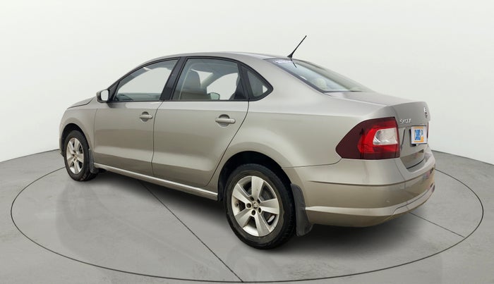 2017 Skoda Rapid AMBITION 1.6 MPI AT, Petrol, Automatic, 1,20,361 km, Left Back Diagonal